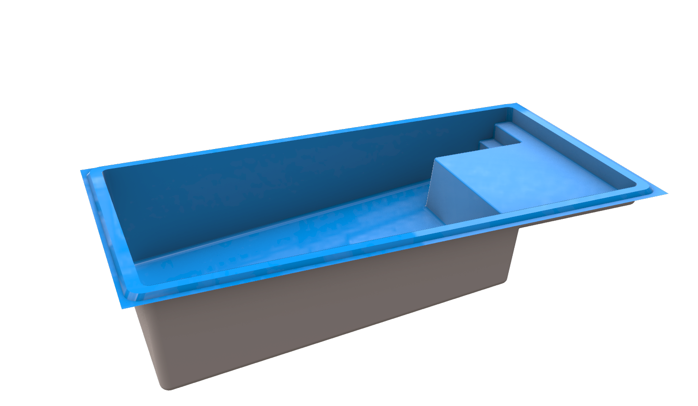 Cali Cove 3D model render 3