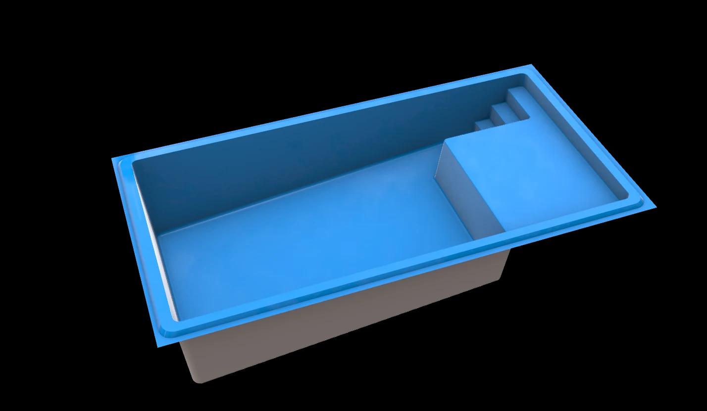 Cali Cove 3D model render 2