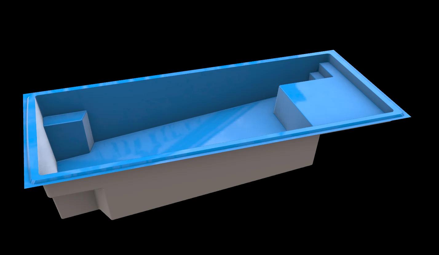 Colombian Cove 3D model render 3