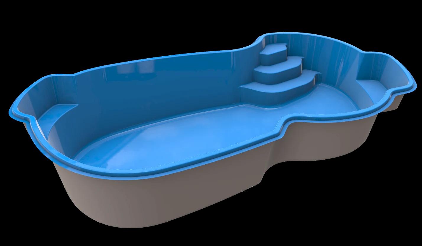 Costa Rica 3D model render 3