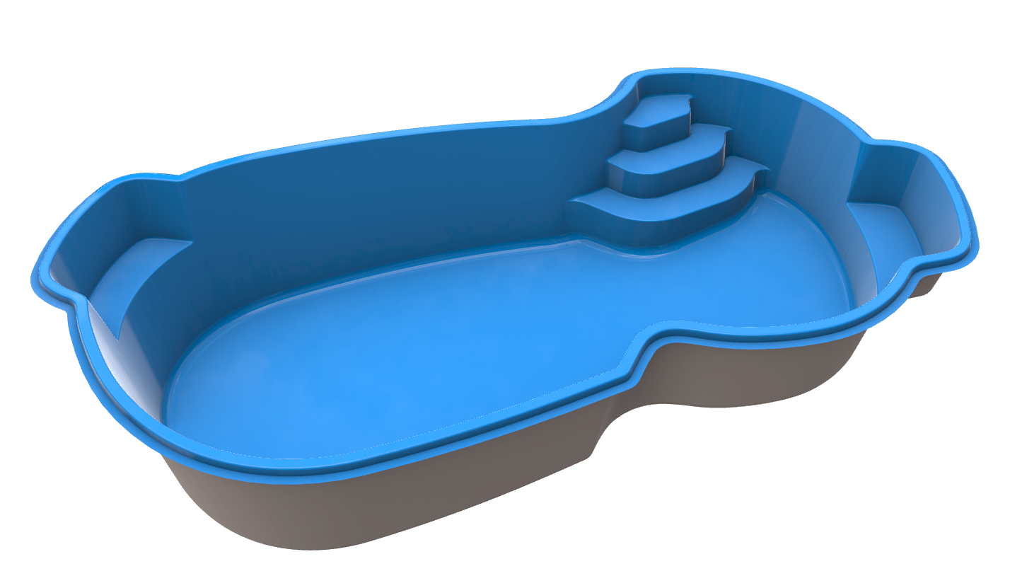Costa Rica 3D model render 2