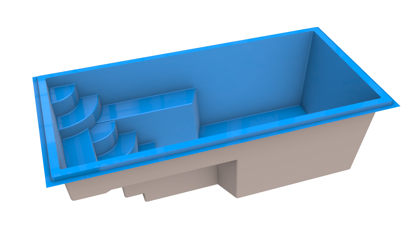 Neblina Grande 3D model render 3