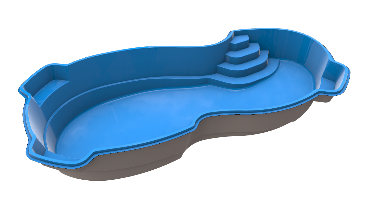 Roatan 3D model render 2