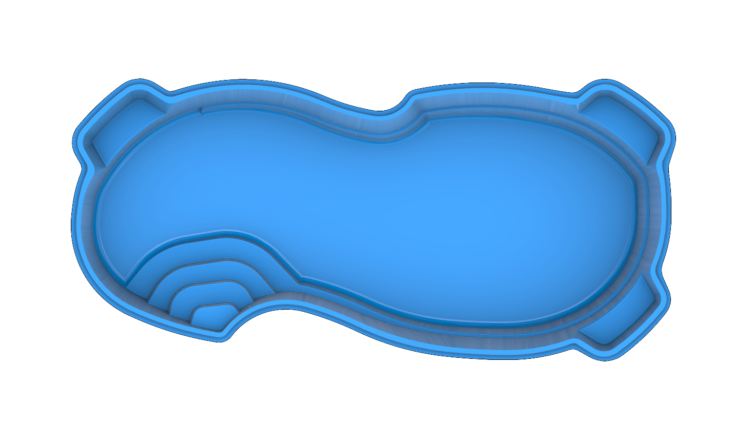 Roatan 3D model render 1