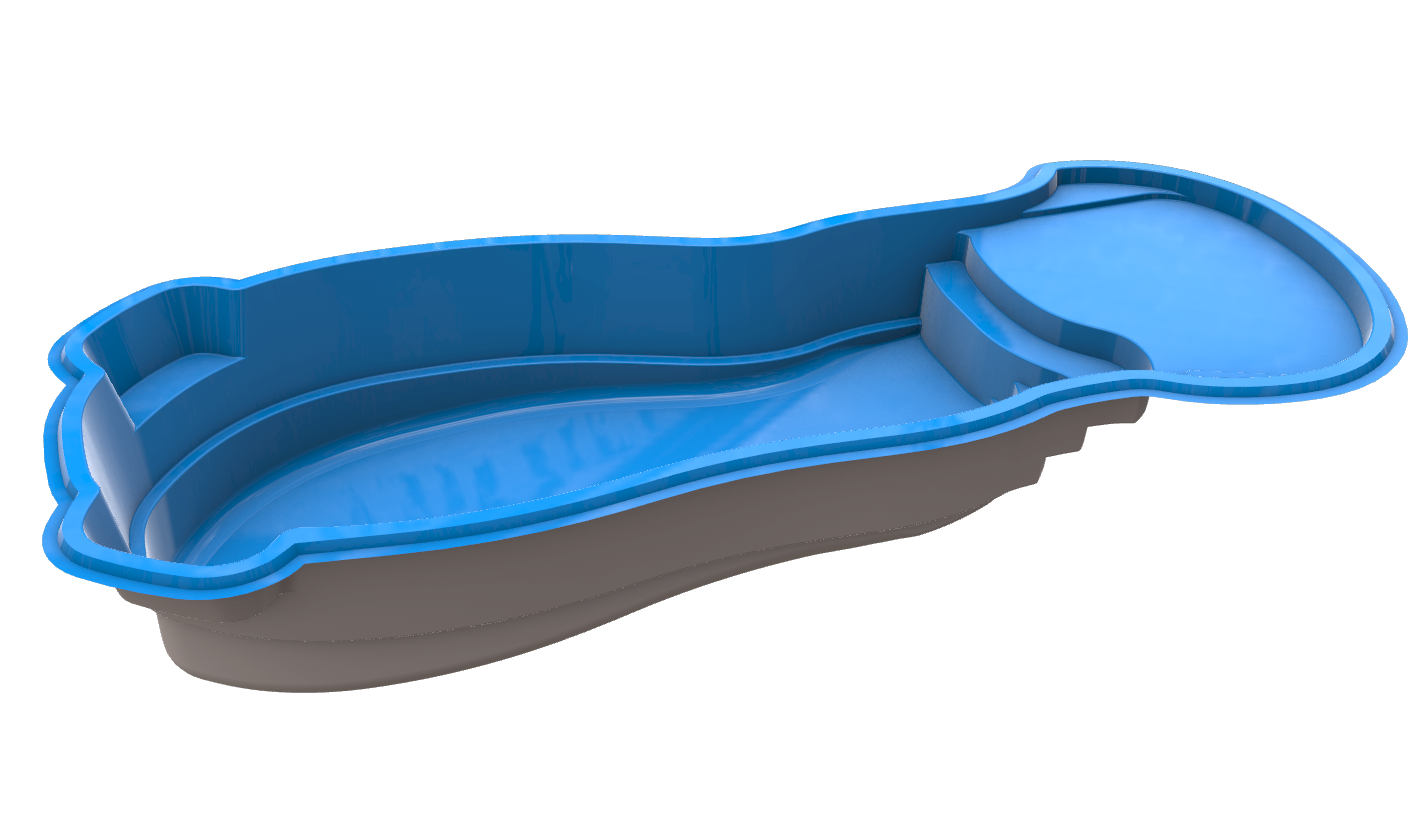 Roatan Beach 3D model render 3