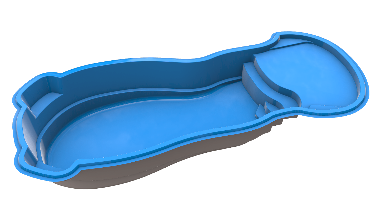 Roatan Beach 3D model render 2