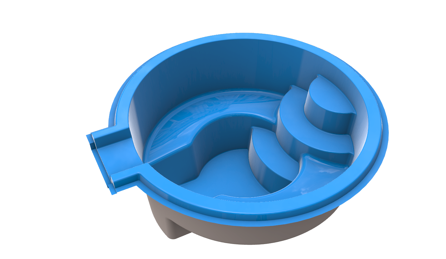 Cumba 3D model render 2