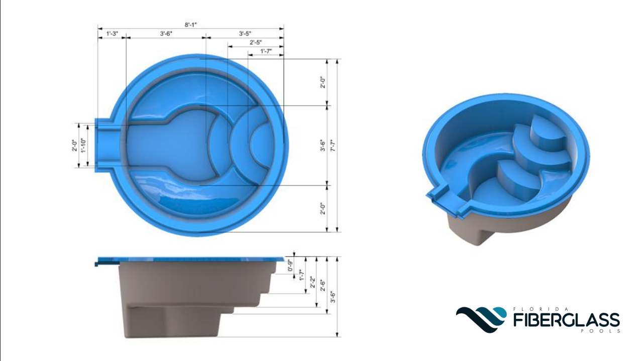 Cumba 3D model render 3