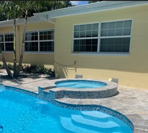 Cumba fiberglass pool