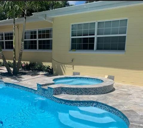 Cumba fiberglass pool
