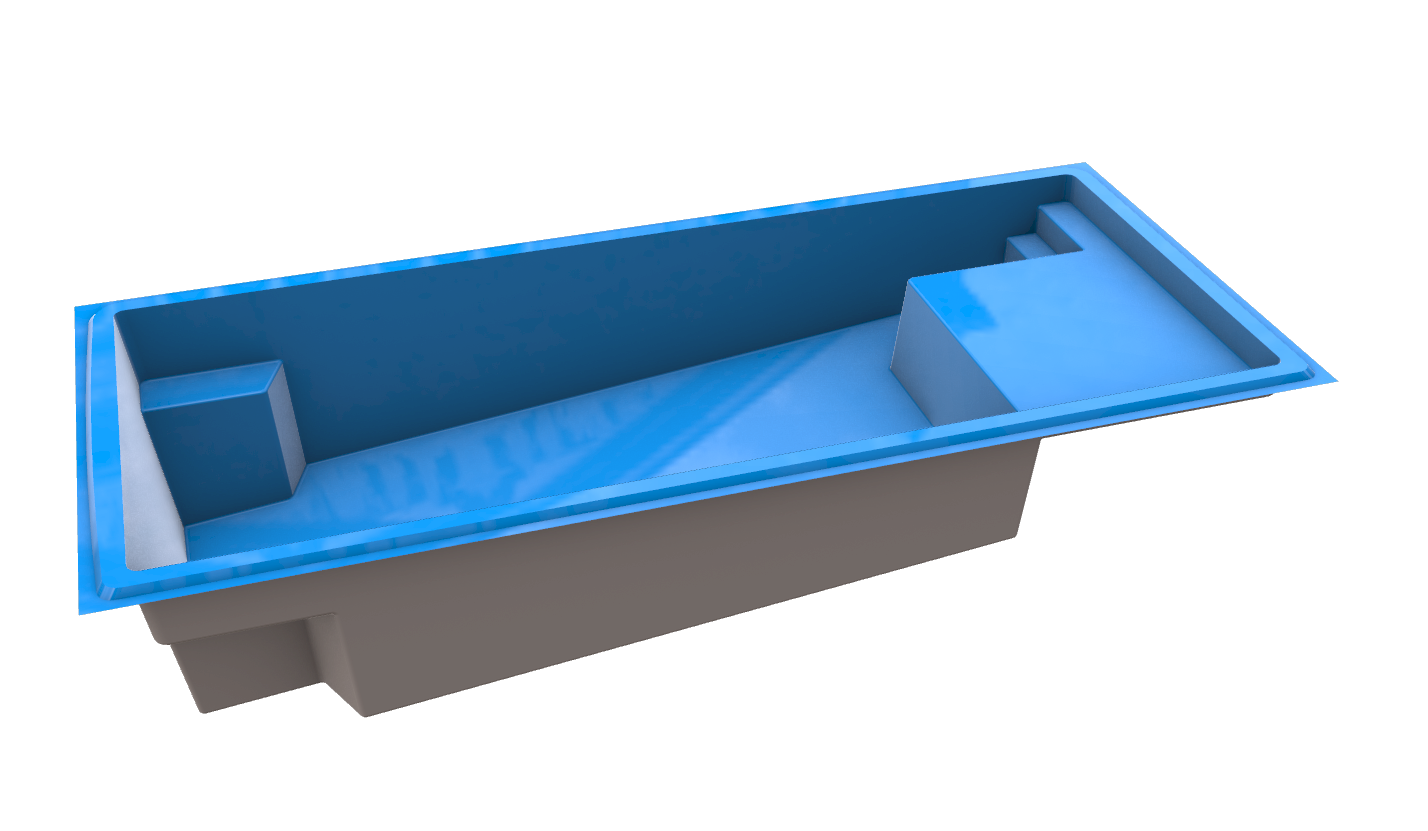 Colombian Cove 3D model render 3