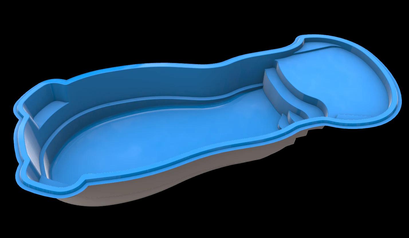 Roatan Beach 3D model render 2